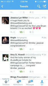 #LukeBryan Concert Tickets for WINGS